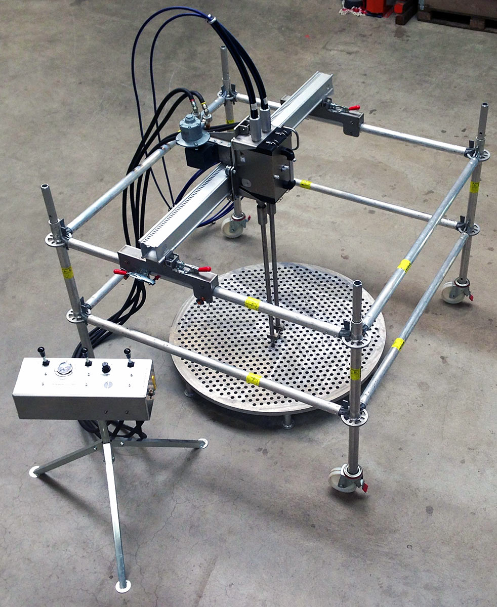 Two Lance Tube Cleaner (2LTC) Riverstone Pressure Systems